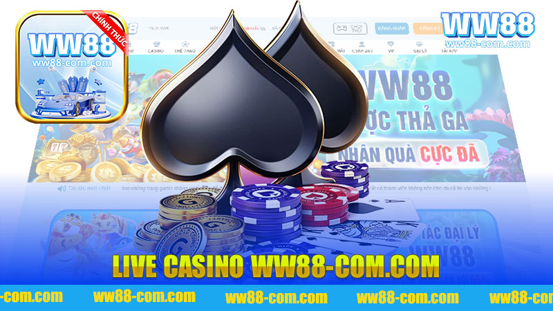 Khám Phá Thế Giới Sôi Động Của Live Casino WW88 - Nơi Trải Nghiệm Chơi Game Thực Tế